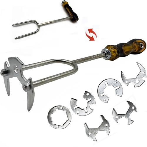Llave de lavabo Llave para Grifos de Fregadero 21 tipos de especificaciones | Multifunción Herramienta de Instalación Llave de Tubo Para Fregadero, WC, Baño y Cocina