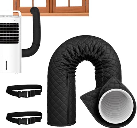 Portable Air Conditioner Hose Insulation Sleeve, Thermal Pipe Sleeve - Portable Air Conditioner Hose Cover Wrap for 5 & 5.9inch Diameter