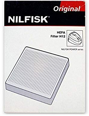Nilfisk Filtro HEPA E12 F Original - Accessorios para Aspiradoras Power (147 0432 500)