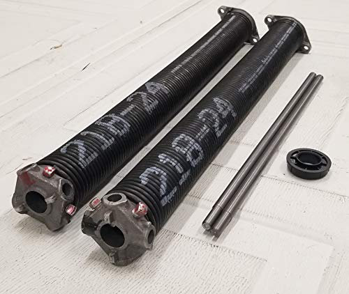 Paar 553,7 x 5,1 x 53,3 cm – 83,8 cm Garage Drehfedern mit Aufziehen Bars