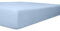 Kneer Spannbettlaken, Baumwolle, hellblau, 140x200-160x220