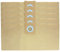 SPARES2GO Strong Dust Bags for Titan 16L 20L 30L 40L Vacuum Cleaners (Pack of 5)