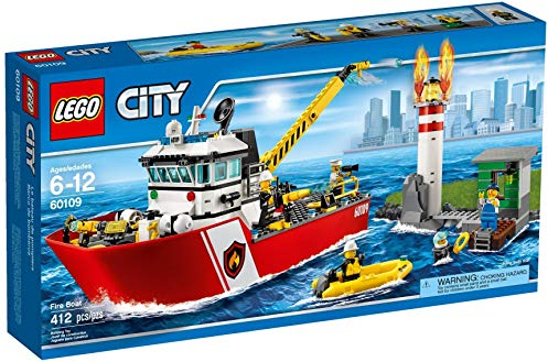 LEGO 60109 - City Pompieri Motobarca Antincendio