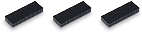 Trodat 4817 Ersatz-Pad, Schwarze Tinte, 3 Stück