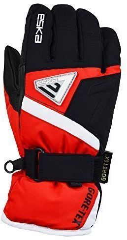 Eska Yank Kinder Skihandschuh Winterhandschuh schwarz / rot / 1634XA-513 (schwarz / rot, S)