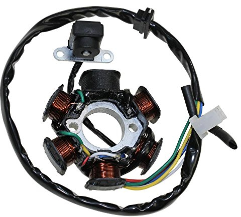 Lichtmaschine 6 Spulen für 4 Takt China Roller GY6 125/150ccm AGM Fighter Firejet Baotian BT125T Benzhou YY125T Ering Flex Tech Giantco Jinlun Jmstar Kreidler Rex SYM