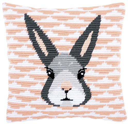 Vervaco Cushion Yvonne, 100% Cotton, Multicoloured, 20 x 1 x 25 cm