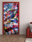 TürposterGraffiti Chaos 75x200cm Türfolie Türtapete - selbstklebend Nr.83