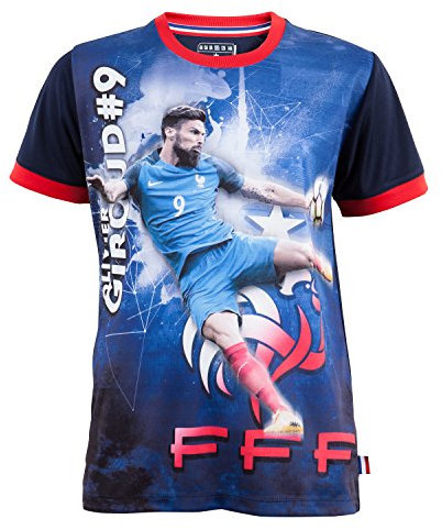Equipe de France de Football Maillot FFF - Olivier Giroud - Collection Officielle Taille Enfant 12 Ans