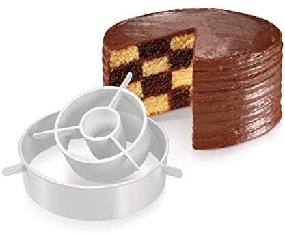 Tescoma 623328 Outil pour Tarte à échiquier, Blanc