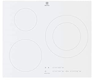ELECTROLUX table de cuisson a Induction 3 Feux 7350w Blanc