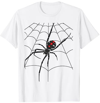 Halloween Gruseliges Spinnennetz T-Shirt Tödliche Spinne Web T-Shirt
