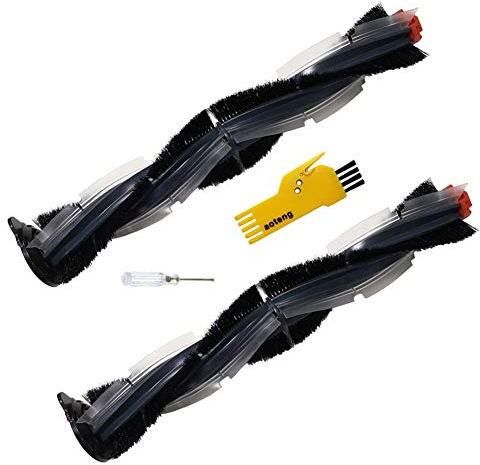 Zubehör Hauptbürste für Neato Botvac D Serie Roboter Staubsauger D3 D5 D75 D80 D85 Ersatzteile Packung mit 2 Stück Hauptbürsten