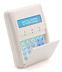 Clavier radio bidirectionnel avec affichage. Compatible uniquement avec le système Agility™4 RW132KPPW30B