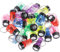 GOLDGE 24 Pezzi Mini Torcia LED Portachiavi, Torcia Portatile a Batteria Multiuso Regalo di Festa Compleanno per Bambini Gadget a 6 Colori