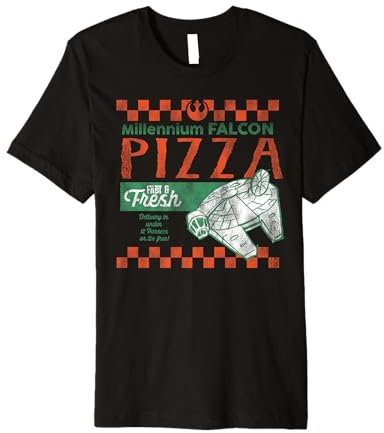 Star Wars Millennium Falcon Pizza Fast & Fresh Premium T-Shirt