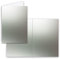 25 Faltkarten B6 - Silber metallic - Blanko Doppel-Karten - 12 x 17 cm - sehr formstabil - für Drucker geeignet - Serie: FarbenFroh