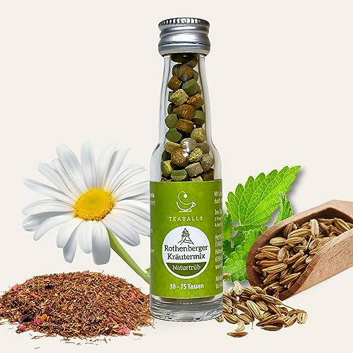 TEABALLS BIO - ROTHENBERGER KRÄUTERMIX für ca. 40 Tassen Tee