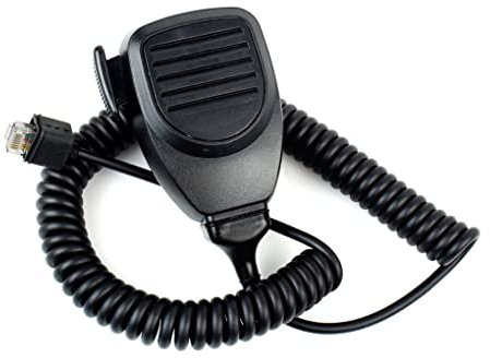 kawehiop Haut-Parleur Micro Microphone 8 Broches pour Accessoires Kenwood Portables Mobile Radio KMC-30 TK-760 TK-768 TK-768 TK-830 Voiture Mobile Radio
