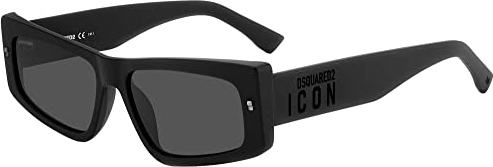 DSquared Sonnenbrille, 003/Ir Mattschwarz, 57