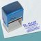 Printtoo Bitte Restbetrag Überweisen Selbstfärbender Stempel Vorgefärbter Bürostempel Home Office Geschäftsausstattung 41 X 24 Mm Blau