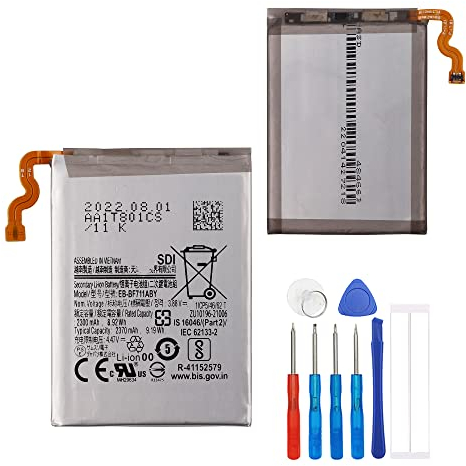 E-yiiviil Ersatzakku EB-BF711ABY Kompatibel mit Samsung Galaxy Z Flip 3 5G SM-F711U Main Battery with Tools