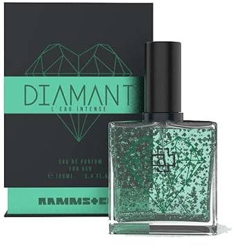 Rammstein Parfum Diamant L´Eau Intense 100 ml, Offizielles Band Merchandise - Eau de Parfum für Damen