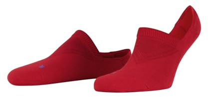 FALKE Unisex Cool Kick Invisible Füßlinge atmungsaktives schnelltrocknendes Funktionsmaterial leichte Polsterung Plüschsohle High-Cut kühlend bequem sportlich flache Naht an Fußspitze 1 Paar