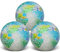 Yatinkim 3 Pack Decorative Glass Balls 3.35inch Centerpiece Mosaic Orbs Decor Ball Solid Sphere for House Living Room Coffee Table Tray Bowls Colorful