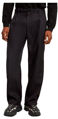 G-Star Herren Pleated Chino Relaxed, Schwarz (dk Black D25236-D410-6484), 38W / 34L