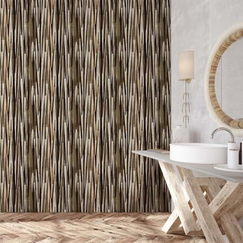 Hexoa Papier Peint Tons années 70 - Made in France - Papier Peint 52x1000