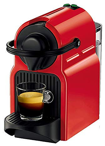 HUAIMEN Domestic Coffee Machines,Capsule Coffee Machine Full Coffee Machine Italian Small Home Office Mini Fashion Coffee Machine (Red)