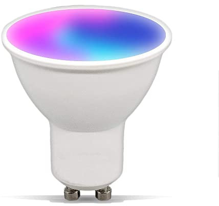 ngnsky Homekit GU10 WiFi Smart RGBCW Glühbirne funktioniert mit Homekit Siri Sprachsteuerung
