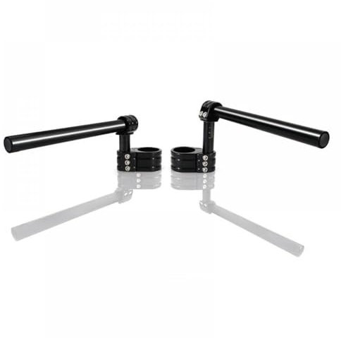 MfsREv Universell passender, Verstellbarer Lenker-Clip-On Kompatibel mit 41-mm-Motorradlenker, kompatibel mit MT-07 XSR700 Z750 R1200S CBR 600 und ähnlichen Modellen