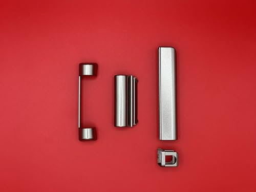 Maco 42048 42107 42099 42095 42099 42095 42095 - Set di 1 tappi di copertura in titanio