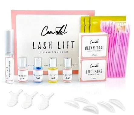 Lifting pestañas kit profesional 2025. Kit de levantamiento de pestañas y laminado de cejas Rizador Semipermanente Profesional Para Salón y Uso Doméstico (Versión mejorada)