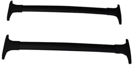 Auto Styling Für Ford Für Ecosport 2013-2020 Aluminium Legierung Seite Bars Kreuz Schienen Dach Rack Gepäck Träger 2Pcs Dachgepäckträger Auto(Schwarz)