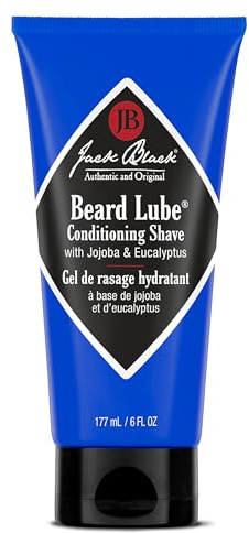 Jack Black Beard Lube Conditioning Shave - Mens Gifts, Beard Conditioner for Men, Beard Softener for Men, Mens Beard Care, Mens Beard Conditioner, Christmas Gifts for Men, Beard Gifts for Him, 6 Fl Oz