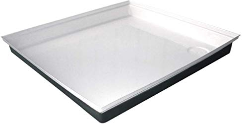 Icon 00461 Duschpfanne SP100-68,6 x 61 x 10,2 cm, polarweiß