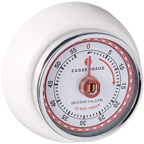 Zassenhaus 072242 Speed Minuteur Métal Blanc