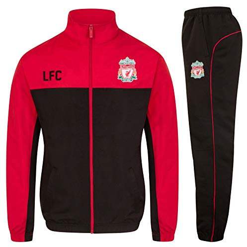 Liverpool FC Official Football Gift Mens Jacket & Pants Tracksuit Set XXL Red