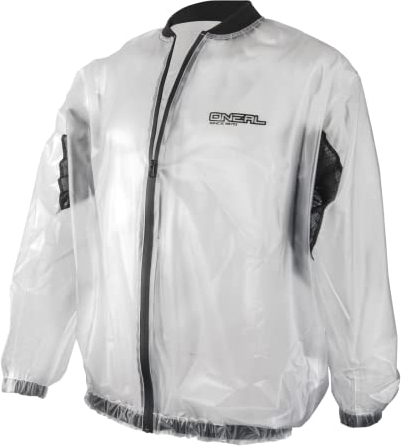 O'NEAL 1171-002 Chaqueta de Motocross Splash Rain, Transparent, S Homme