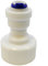 3/4 BSP auf 1/4 für PushFit Anschluss - Feed Wasser Anschluss Armatur - Kühlschrank Gefrierschrank Wasserfilter Sanitär-Armatur oder Wasser System mit 1/4 LLDPE Wasserpfeife