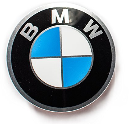 BMW 36131181082 Emblem Logo 45 mm Lenkrad Center Cap Badge Aufkleber