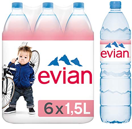 Evian Eau Minérale Naturelle 1,5 L