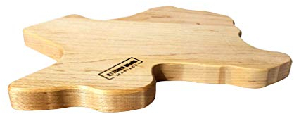 TEXAS Schneidebrett in Geschenkform | TEXAS Schneidebrett | Heimdekoration, Geschenke & Souvenirs für Texaner | Servieren als Käsebrett oder Küchendekoration aus Ahornholz – Texas themed Gifts