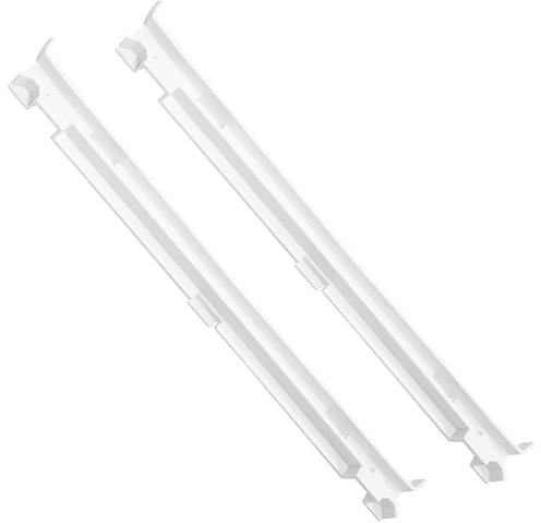 Romalon Set di 2 guide per cassetto frigo, 2223320, adatte per frigoriferi Whirlpool, numero 1016208, AH869557, EA869557, PS869557, PS869557