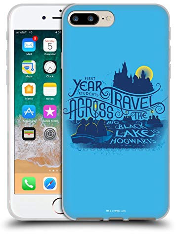 Head Case Designs Offizielle Harry Potter Big Black Lake Deathly Hallows XVIII Gel Handyhülle Hülle [Militärischer Schutzgrad] Kompatibel mit Apple iPhone 7 Plus/iPhone 8 Plus