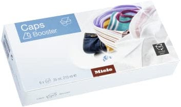 Miele Stain Remover Caps Booster/Washing Machine Accessories/Pack of 6 / with Highest Stain Removal Power/EasyOpen