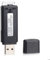 Clé USB Enregistreur Vocal Numérique Audio Dictaphone Vocal Micro Recorder 8Go Compact Lakamodo (Noir)